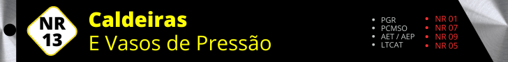 NR 13 Caldeiras Vasos de Pressão Tubulação Tanques Metálicos de Armazenamento Laudo Treinamento Curso VIKON Compliance